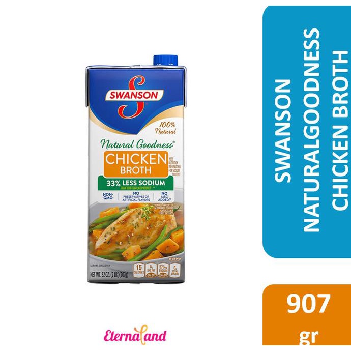 

[[COD]] Swanson Chicken Broth - kaldu ayam impor usa merek swanson FREE ONGKIR Kode 880