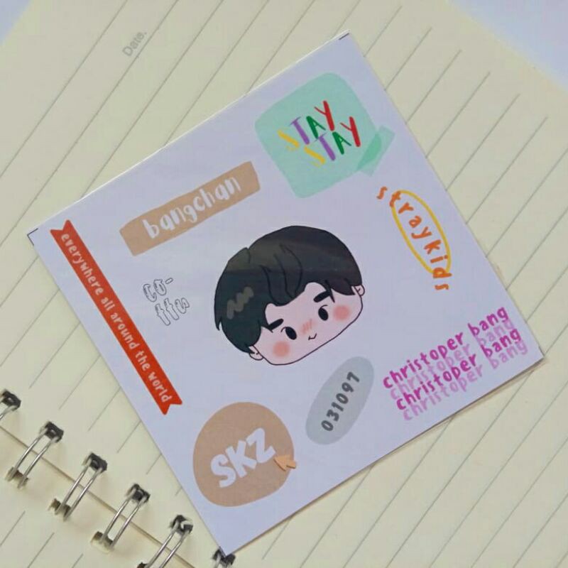 

straykids chibi sticker member