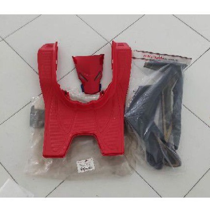 Pijakan Kaki Steepfloor Merah Beat Karbu 08Z50-KVY-720B Orginal Ahm