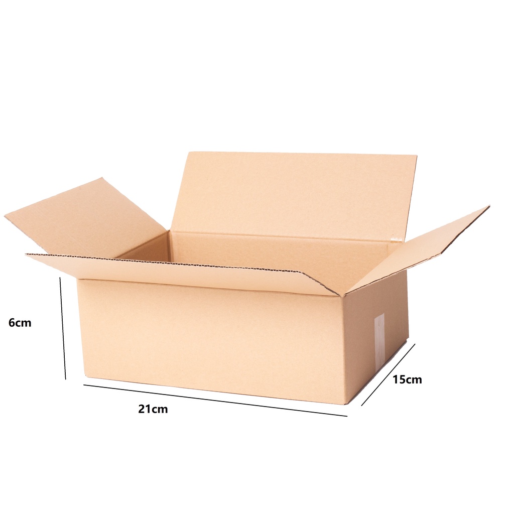 

Kardus Dus Kotak Box Packing Standard Polos Karton Baru 21x15x6cm 5pcs