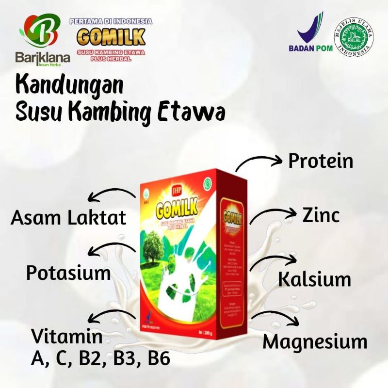 

GOMILK Susu Kambing Ettawa