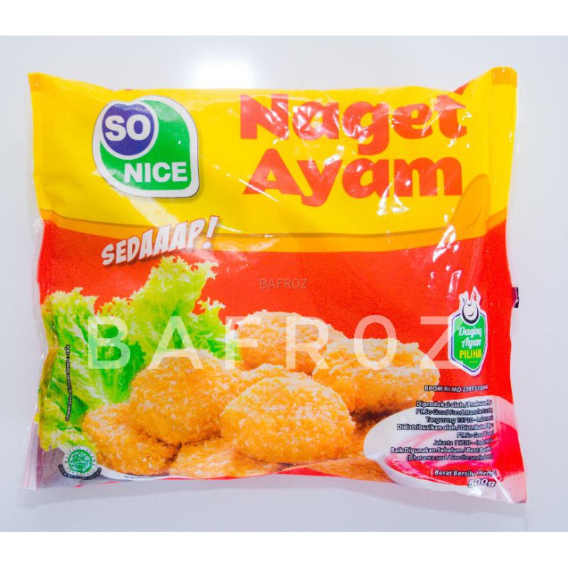 

So Nice Chicken Nugget 500gr