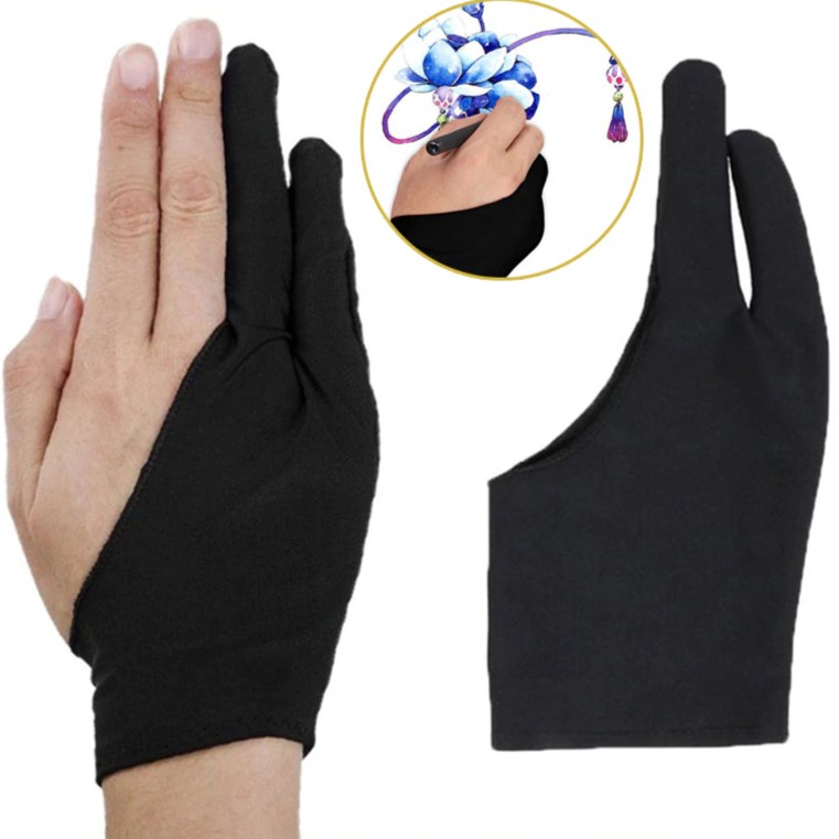 Drawing glove Sarung Tangan Gambar Utk Pen Tablet Veikk Huion Wacom HP