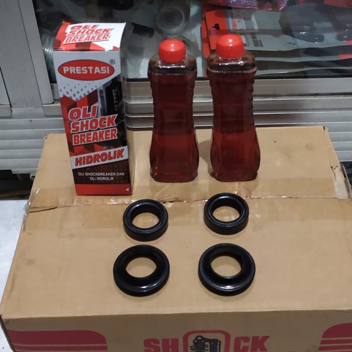 oli shock dan seal shock depan beat scoopy vario 125 all metic honda