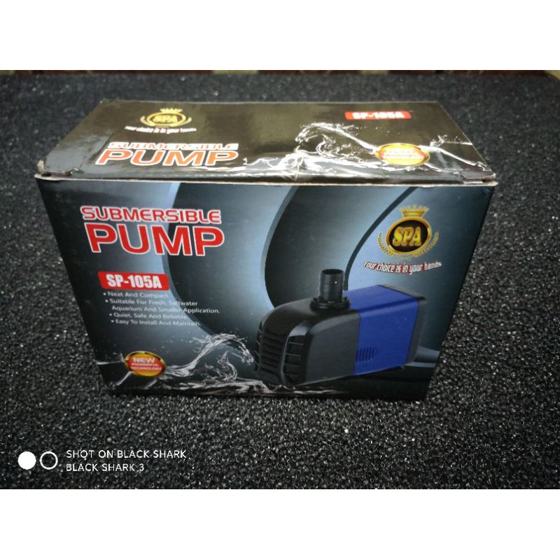 Pompa SPA SP 105 A kolam hidroponik