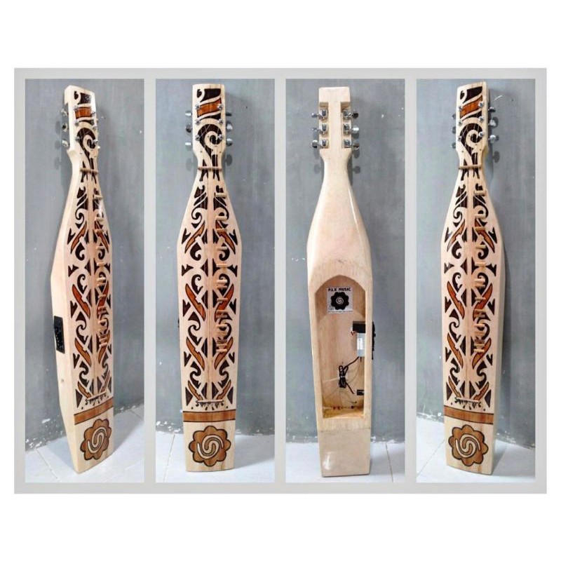 Guitar Sape alat musik Dayak kalimantan