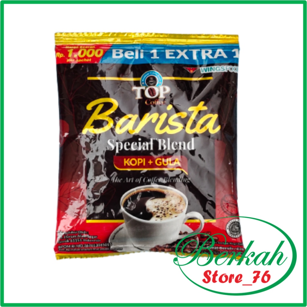 Jual Kopi Barista Kopi Plus Gula 3 Sachet Shopee Indonesia