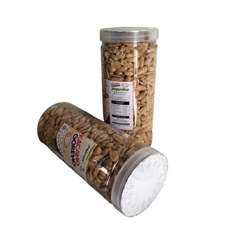 

PAPRIKA Kacang Goreng Kacang Bawang Toples Tabung 510g