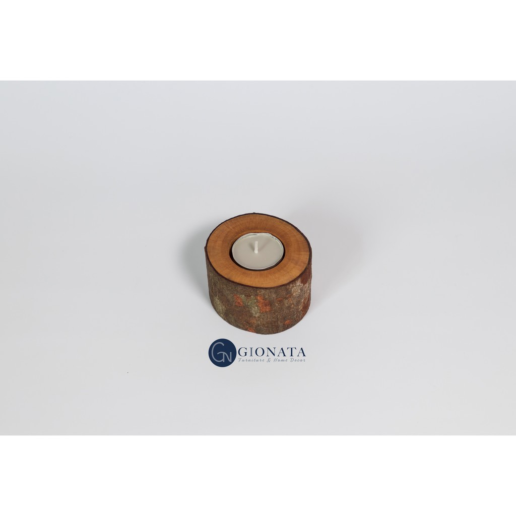 

Dekornata Wooden Candle Holder / Stand Lilin / Tempat Lilin / Tatakan Lilin