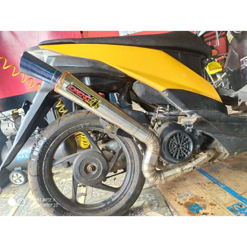 KENALPOT DAENG SAI 4  buat BEAT MIO .VARIO 125 DAN VARIO 150