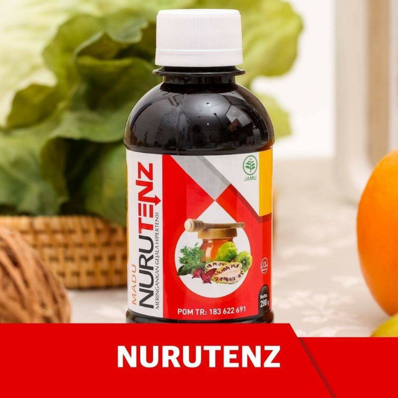 Madu Nurutenz 280 Gr Hipertensi Darah Tinggi Shopee Indonesia