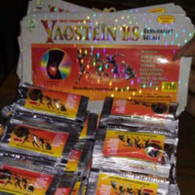 Kapsul Yaostein Bs ORIGINAL asam urat & nyeri tulang