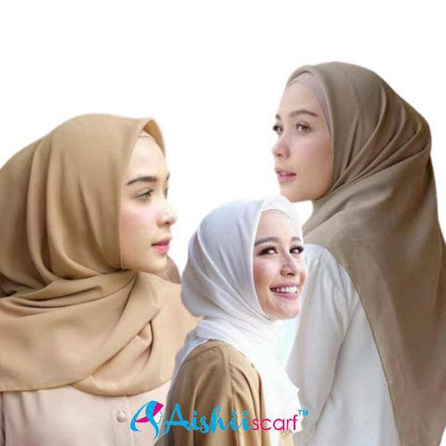Segiempat bella premium ori aishii Scarf,bella square,bella premium (100k get 5pc ), SAGE GREEN,SEGI