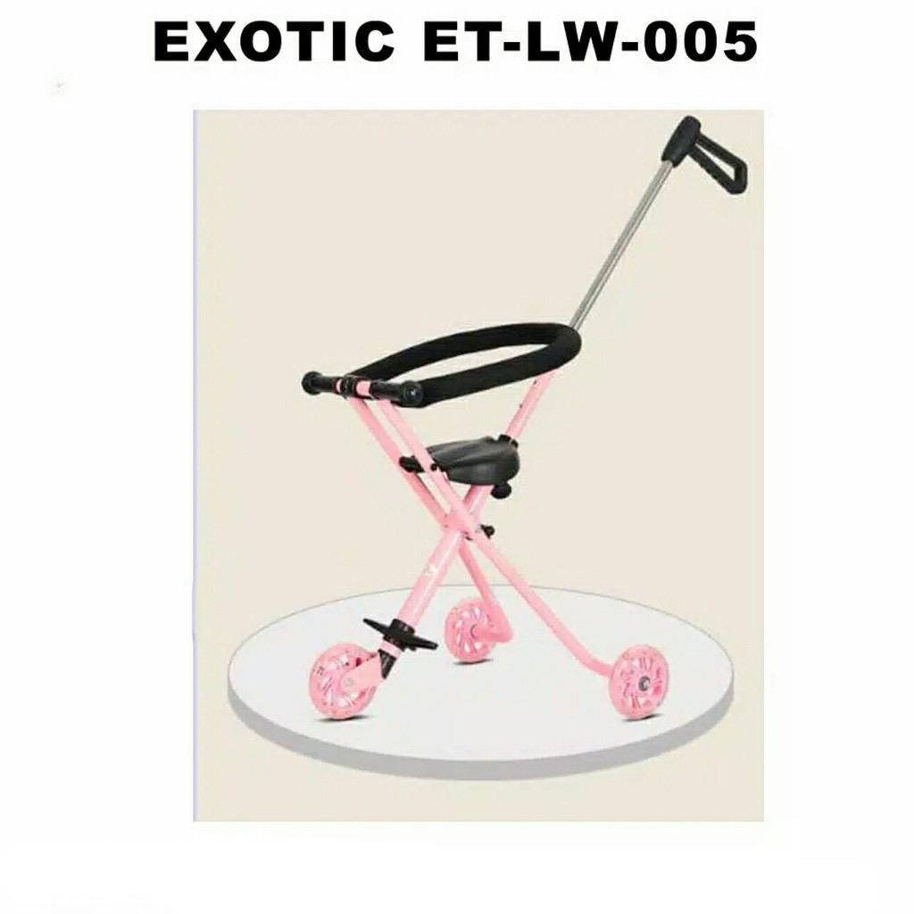 [FREE PACKING KARDUS] Magic Stroller Micro Trike Exotic LW 001, 101, 005, 002, 007, 011, 201, 212 Stroller Sepeda