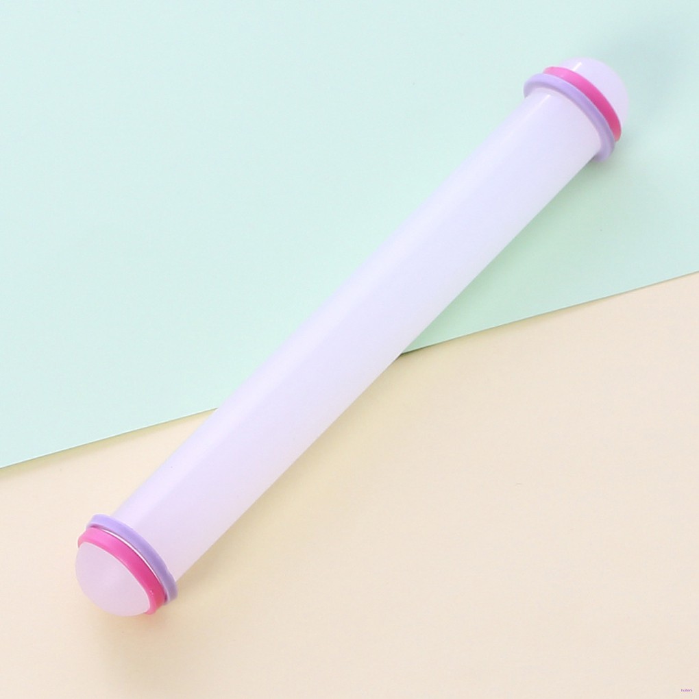 23cm/9 Pin Rolling Dengan Bahan Anti-Lengket Dan Bentuk Cincin Untuk Hiasan Kue/Fondant