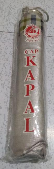 Chandrasurya Payung Lipat 3 Silver Motif Kotak Bagus Awet Murah Ekonomis Anti Panas Hujan Promosi