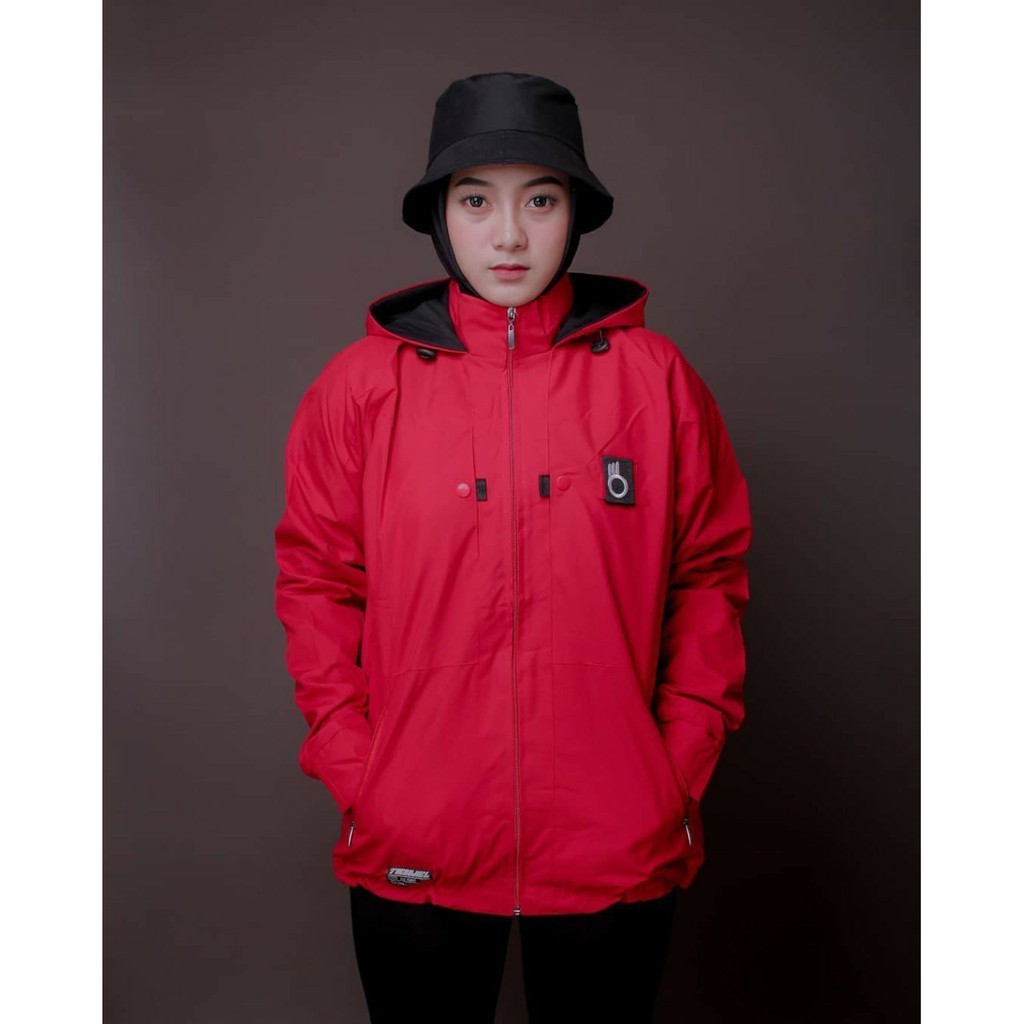 jaket parasut outdoor unuisex pria dan wanita
