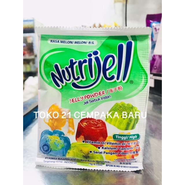 

Nutrijell Rasa MELON 1 PCS | Agar Jelly Powder Nutrijel Murah Promo