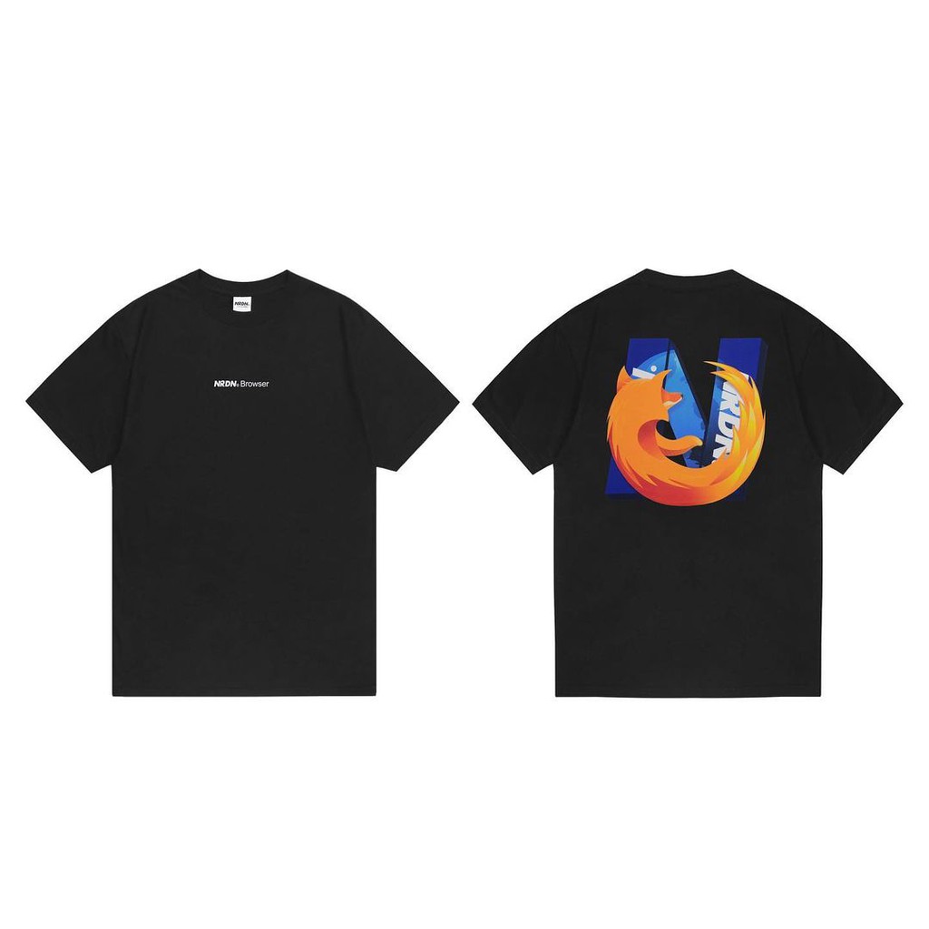 TSHIRT NRDN FIREFOX BLACK