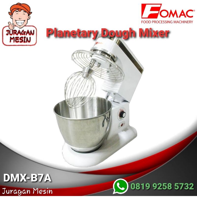 Jual Mesin Dough Mixer Planetary Pengaduk Adonan Roti Dmx B A Fomac Shopee Indonesia