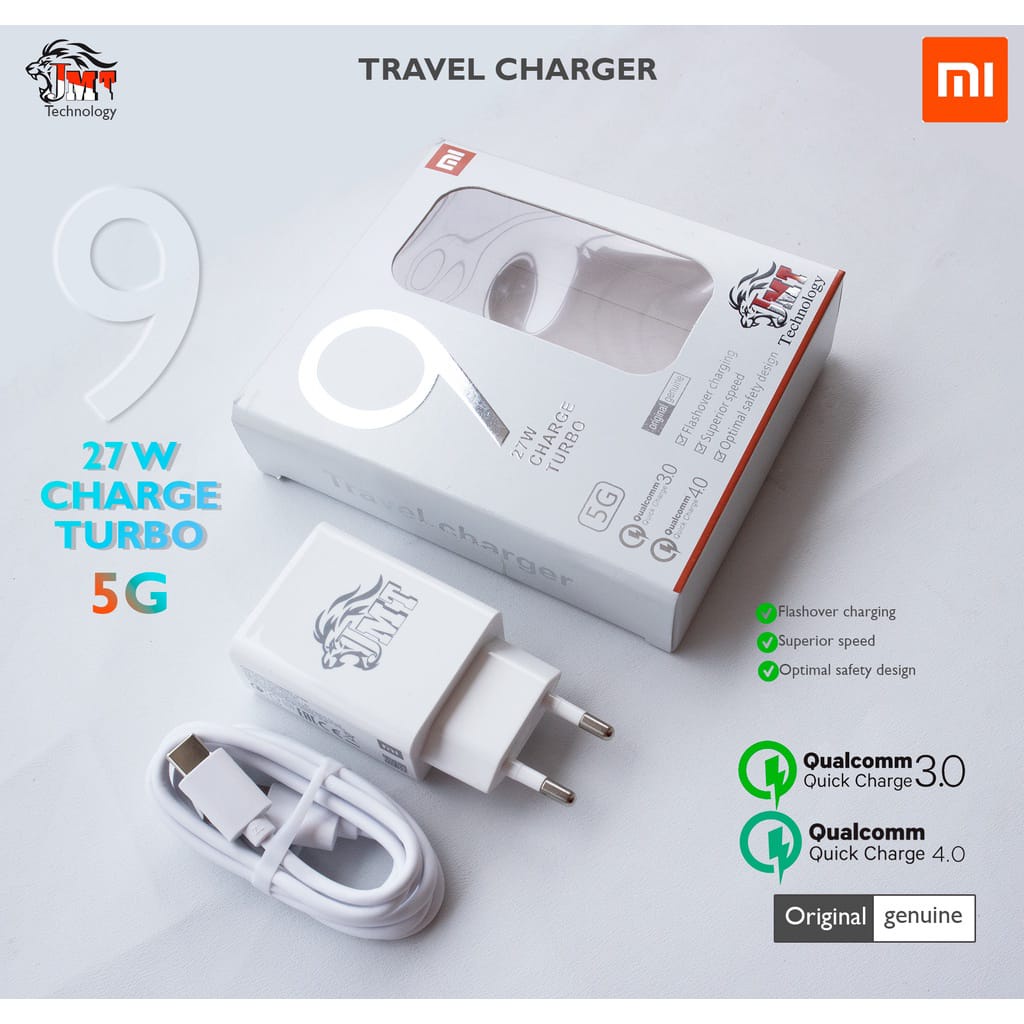 Charger Xiaomi Redmi Mickro USB Charger Xiaomi Kabel USB  Cas Xiaomi