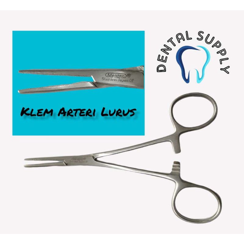 Klem Arteri Lurus 14cm / Mosquito Clamp Straight