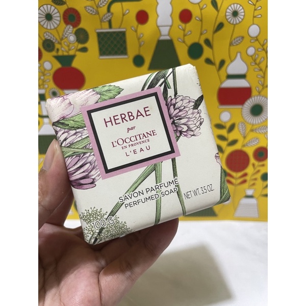 L’Occitane Loccitane Herbae L’Eau Savon Parfumed Soap 100gr