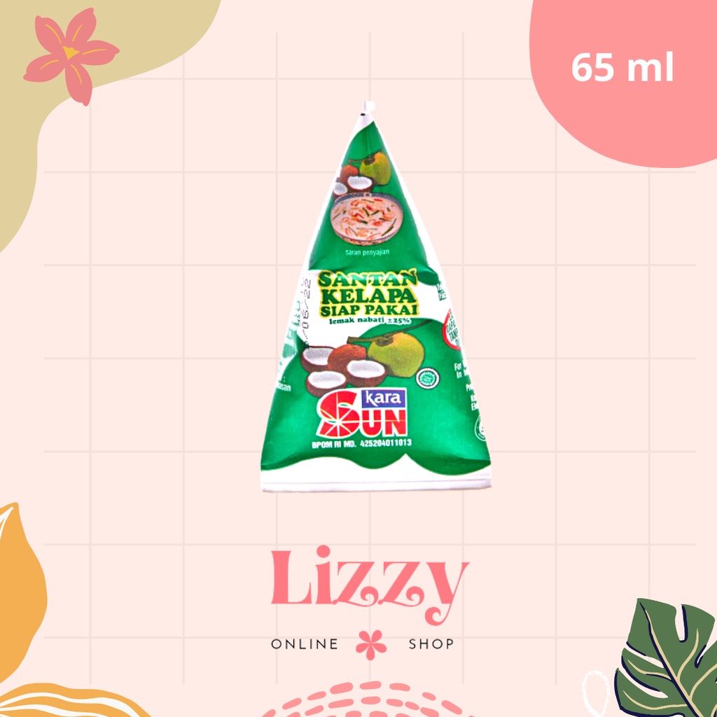 

Sun Kara | Lezza Santan Kelapa Siap Pakai Kemasan 65 ml