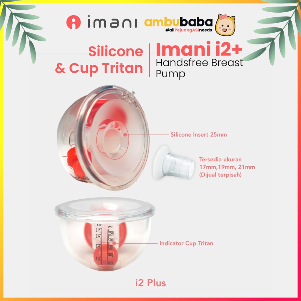 Imani I2 Handsfree Breast Pump Single Electric Pompa ASI Elektrik