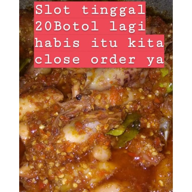 

cumi rawit merah isi 3 botol