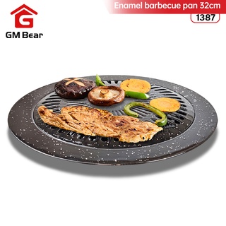 GM Bear Alat Pemanggang 32cm 1387 - Grill Pan Barbeque