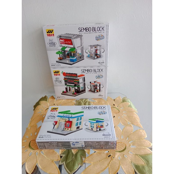 Mainan Anak Lego Sembo Block Mini City Store