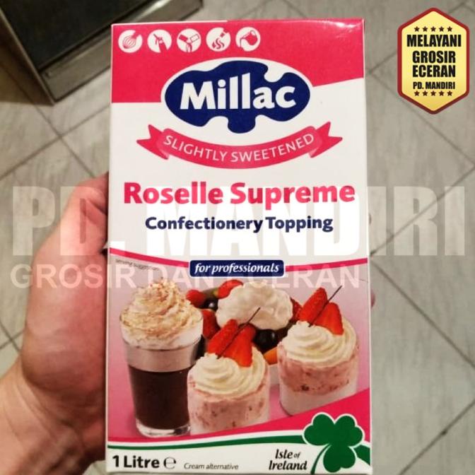 

(BISA COD) MILLAC ROSELLE SUPREME 1 L / WHIPPING