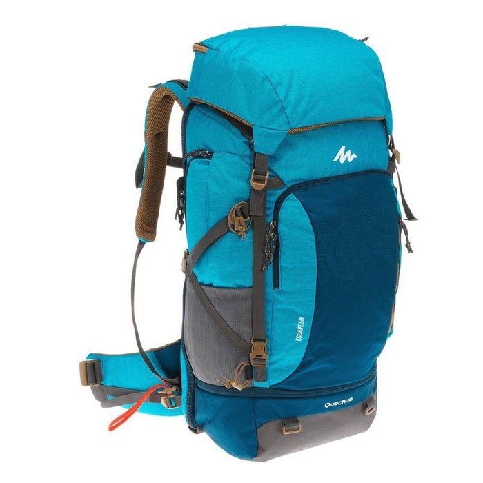 QUECHUA Tas Gunung Perempuan / Ransel / Carrier 50L 100% ORI DECATHLON