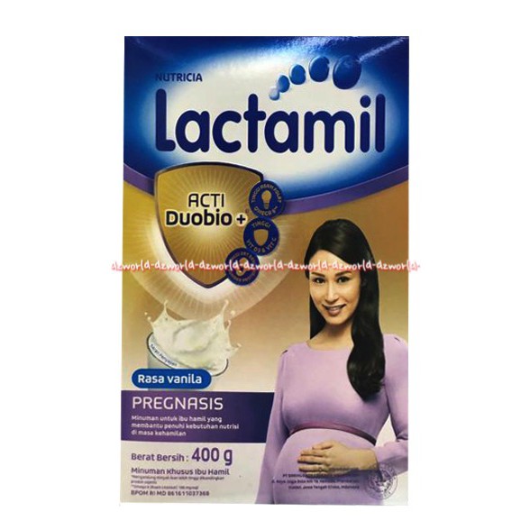 Lactamil Hamil Pregnasis Rasa Vanila Formula Adik 400gr Susu Hamil Vanilla