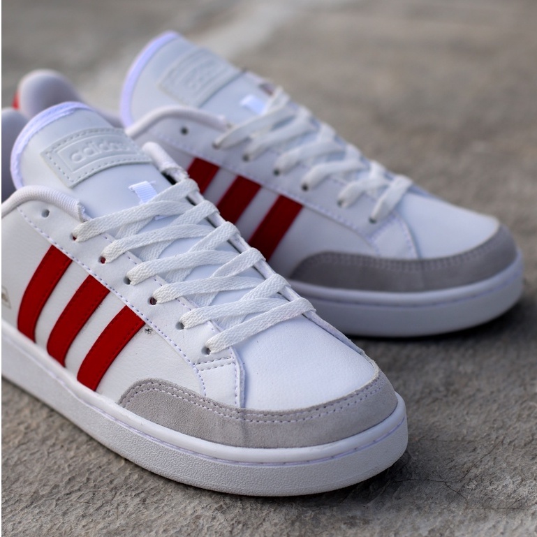 ADIDAS GRAND COURT WHITE LIST RED