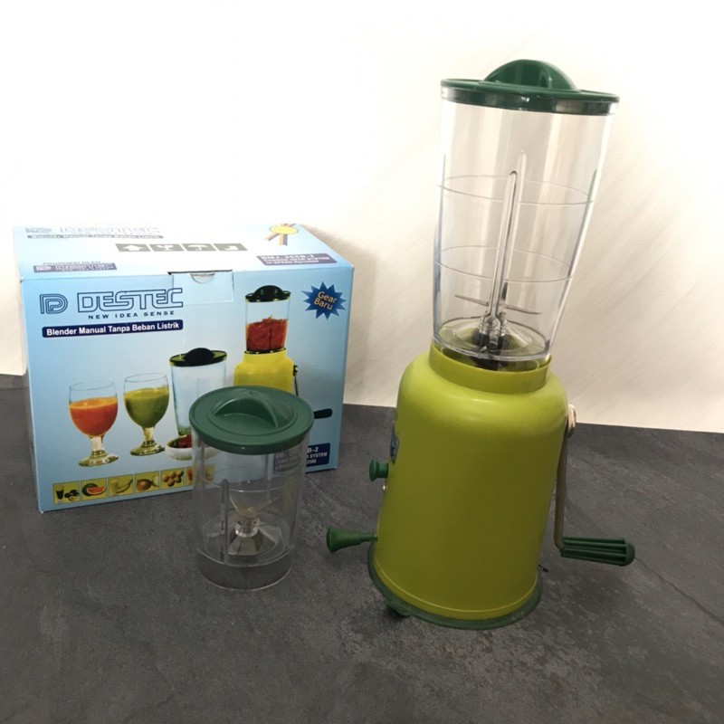 Blender Manual Destec 2 Tabung Blender Putar