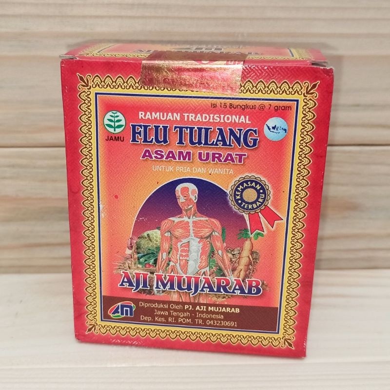 

Jamu Aji Mujarab Flu Tulang pcs