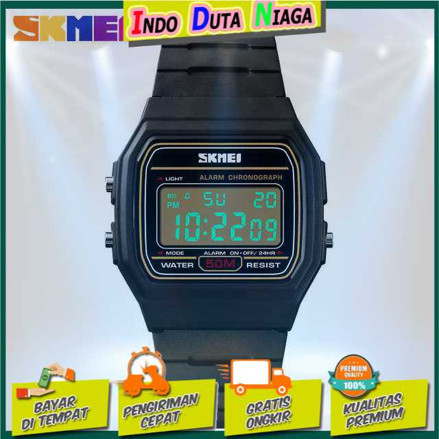 IDN - SKMEI Jam Tangan Digital Elegant Pria - 1412