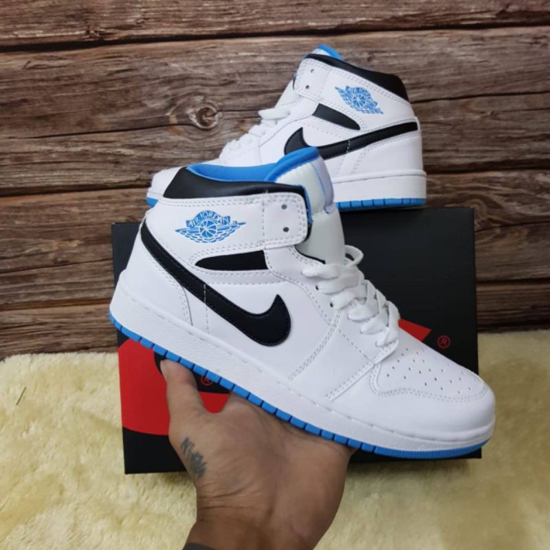 NIKE AIR JORDAN 1 Mid LASER BLUE