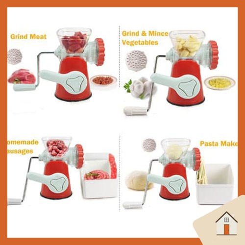 Alat Penggiling Daging Mini Meat Grinder Giling Gilingan Manual Sayur Buah