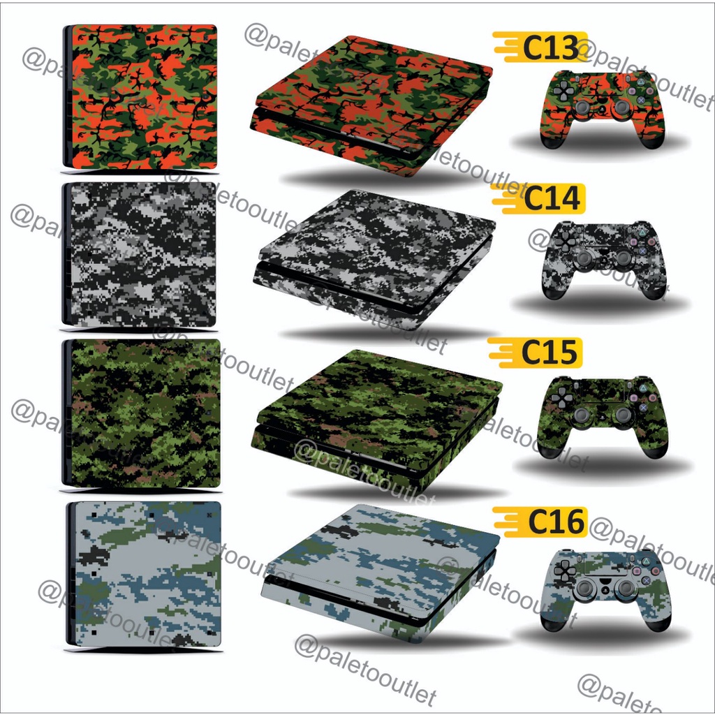 Sticker Garskin ps4 slim ps4 fat ps4 pro stiker ps4 custom design