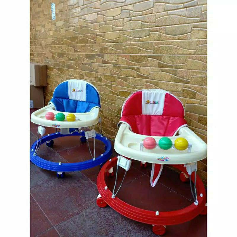 SIYA ✨ FREE KARDUS &amp; BUBBLEWRAP BABY WALKER STANDART APOLLO BAYI BW 306 BW 307 ALAT BANTU JALAN ANAK TAJIMAKU