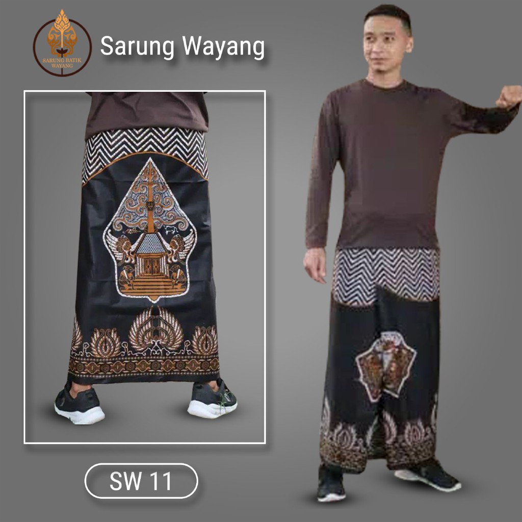 SARUNG WAYANG GUNUNGAN | SARUNG REMAJA DEWASA