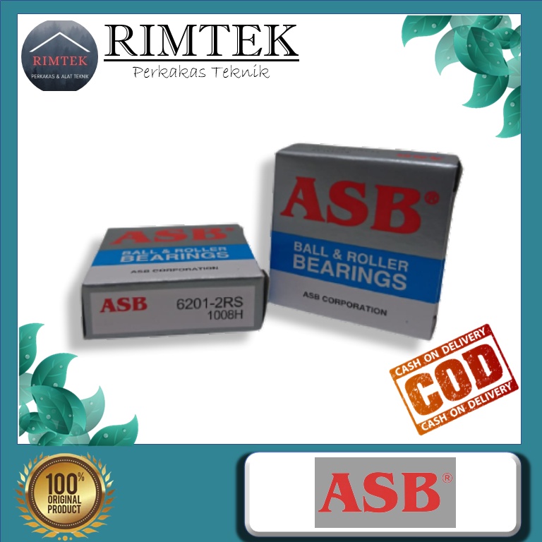 BEARING 6201 2RS ASB / LAHER / LAKER 6201 2RS ASB