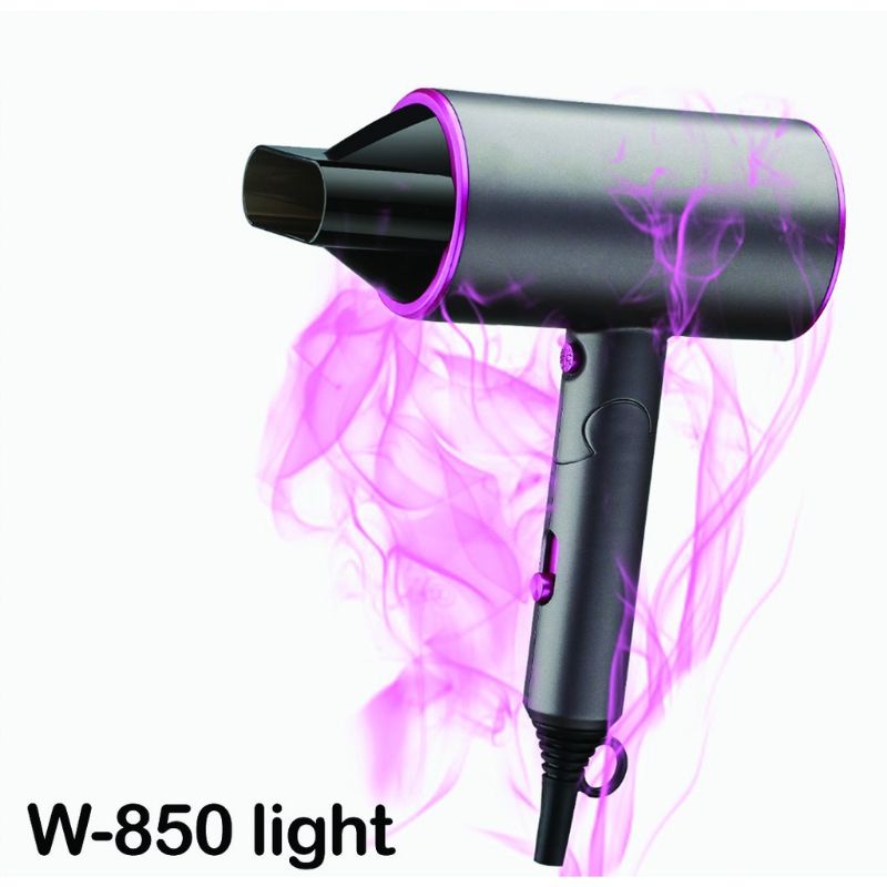 travel HAIR DRYER WIGO W-850 pengering rambut dingin panas 3 temperatur bisa lipat cocok untuk traveling