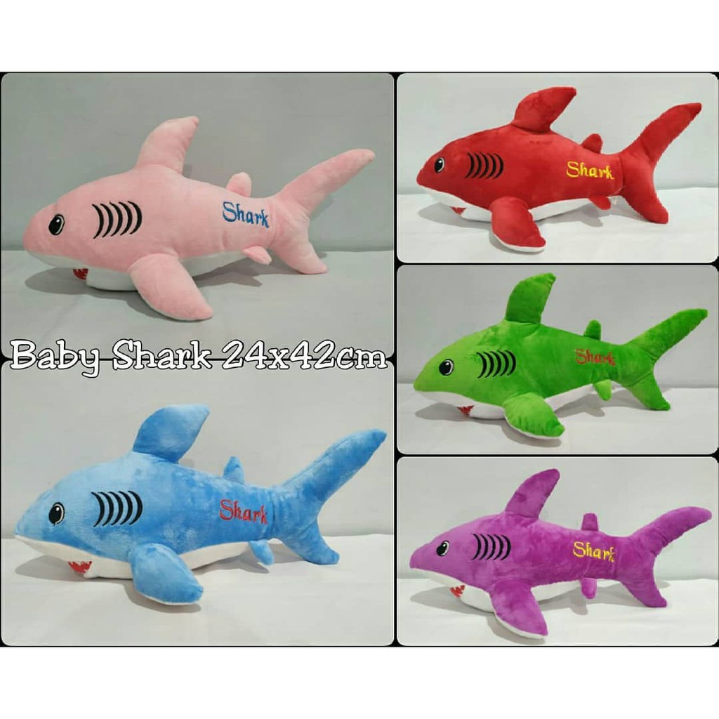 Boneka Hiu Shark Miniso Lucu Halus Lembut