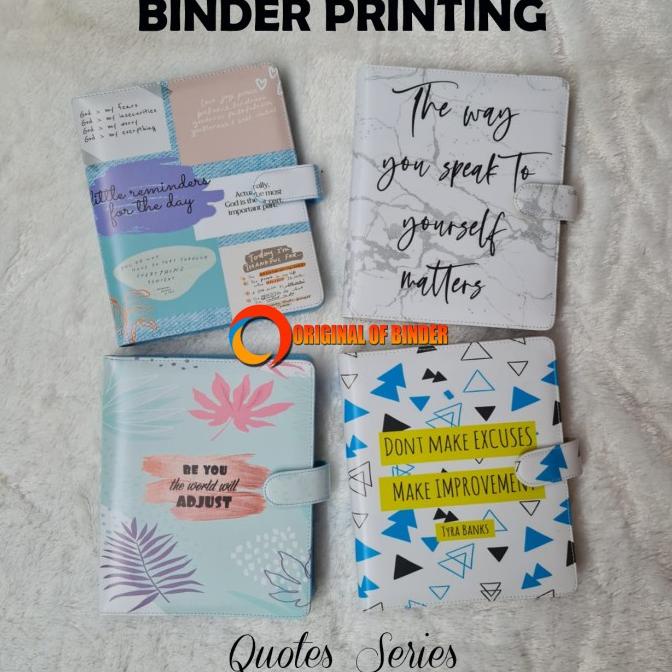 

Office & Stationery | Document Organizer | Binder Printing Motip Quotes Series A5 & B5 | Best Seller
