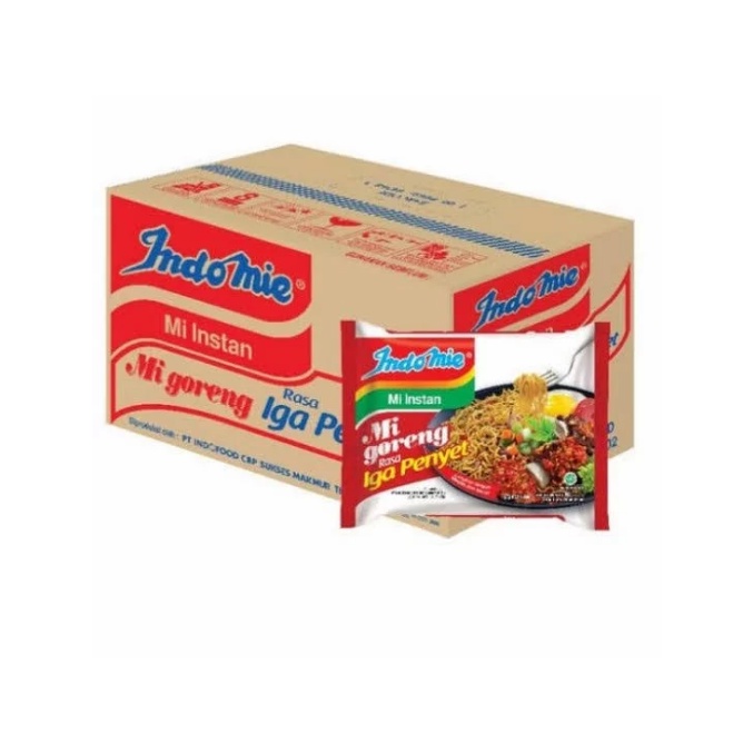 

Indomie Goreng Iga Penyet Dus isi 40 mie