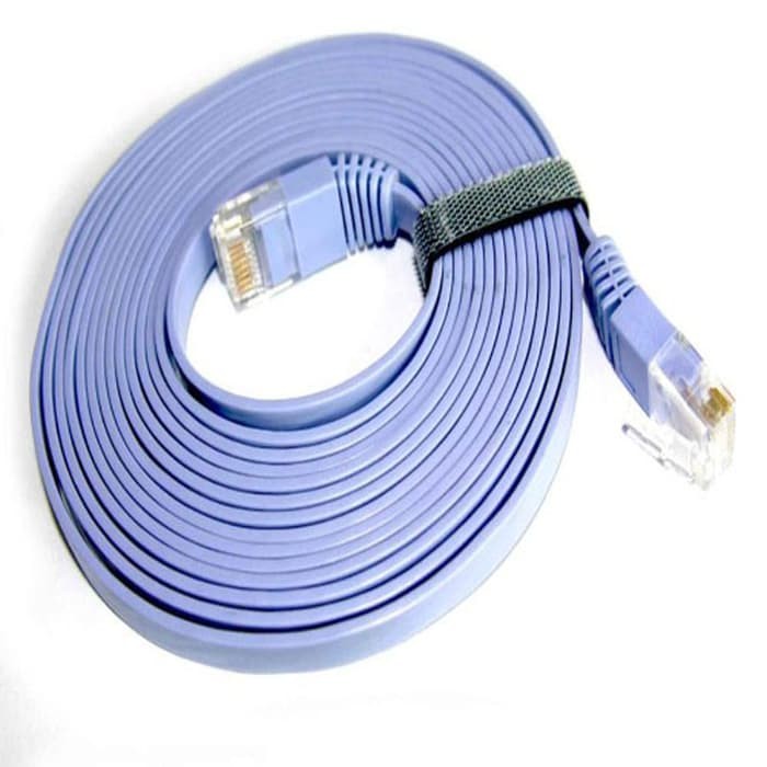 Kabel Lan RJ45 Cat5 cat6 Flat 10M High Speed kabel UTP